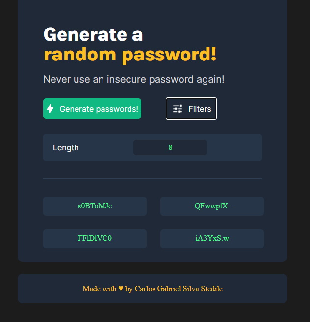 Password Generator