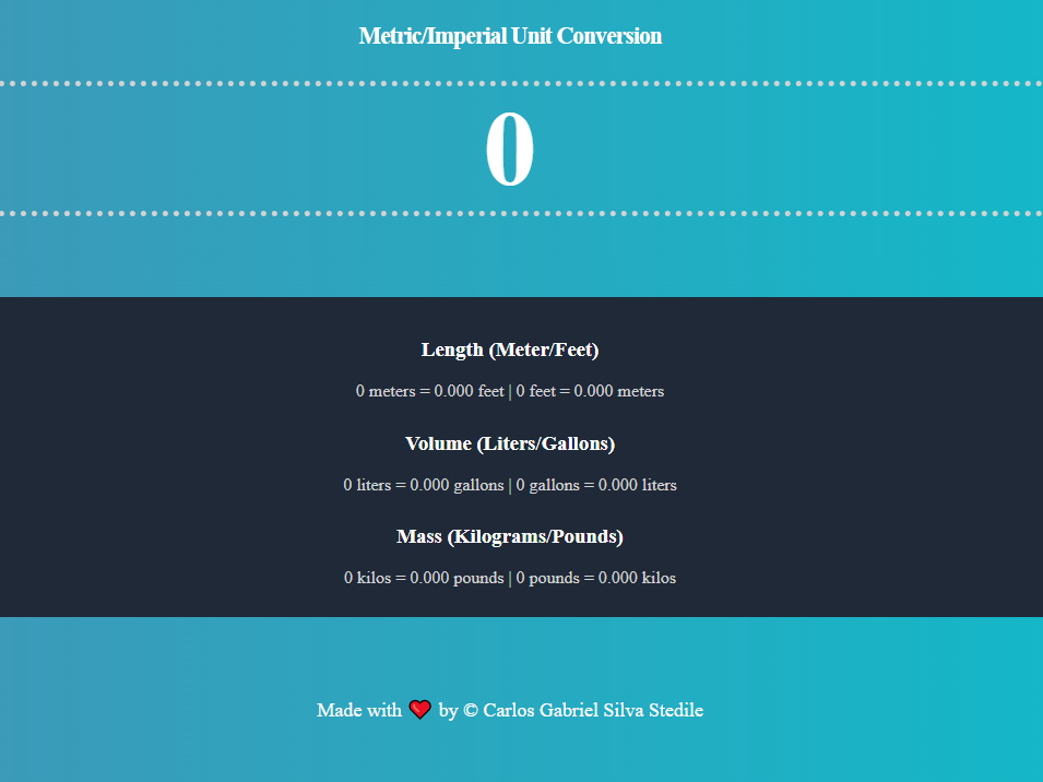 Unit Converter